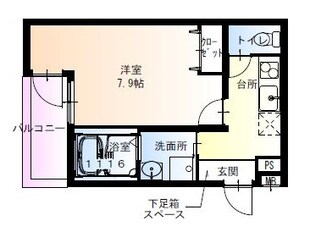 フジパレスあびこ駅東Ⅲ番館の物件間取画像